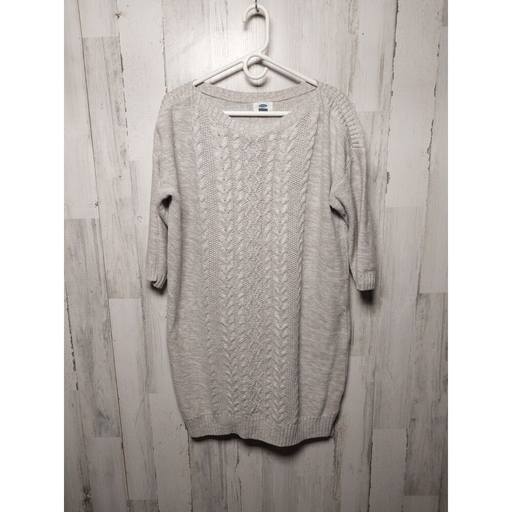 Old Navy Women's XL Cable Knit Sweater Dress